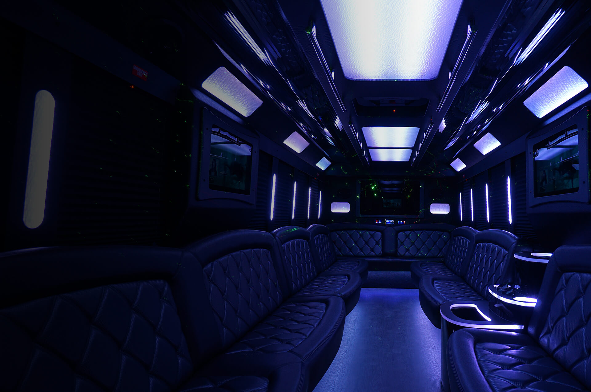 party bus interior